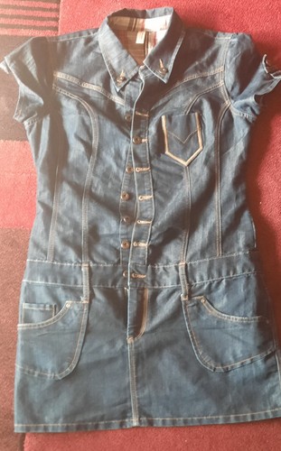 Vero moda jeanskleid donna l - jeanskleid, m/l