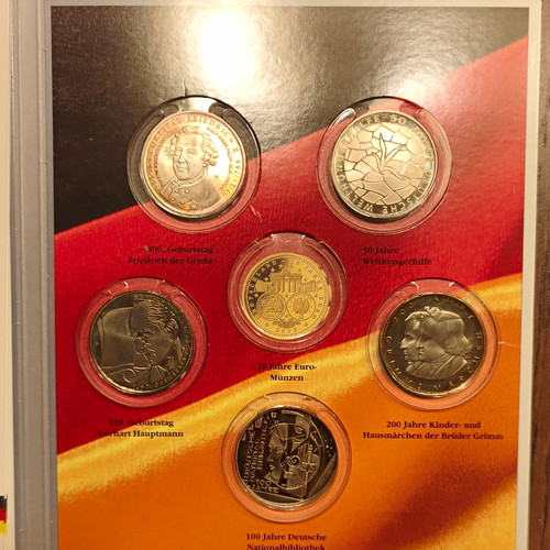 Brd euro gedenkmünzen 2012 - brd,