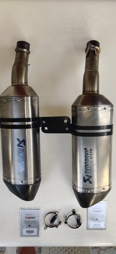 Akrapovic titan auspuff paar - auspuff,