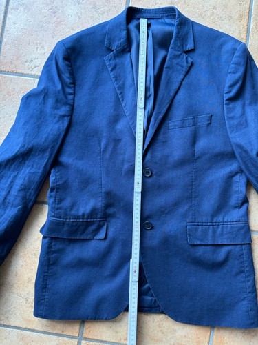 Sakko herren blau slim - sakko, fit