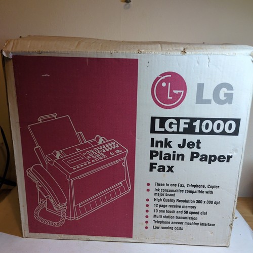 Vintage faxgerät lgf1000 - vintage,