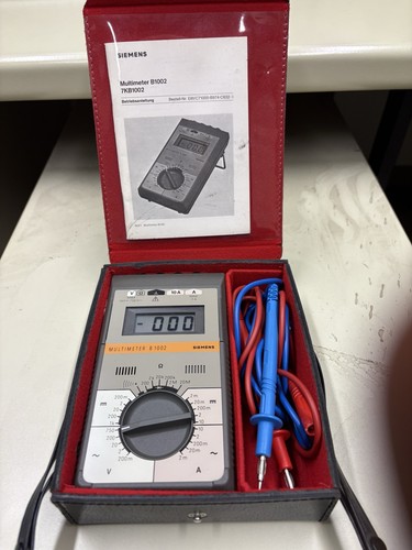 Siemens multimeter b1002 - multimeter,