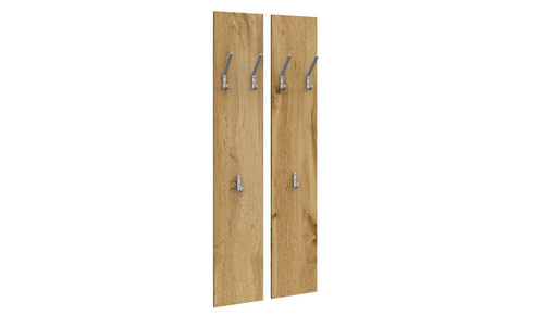 Wandgarderobe 140cm 2er set - 140cm, 2er-set