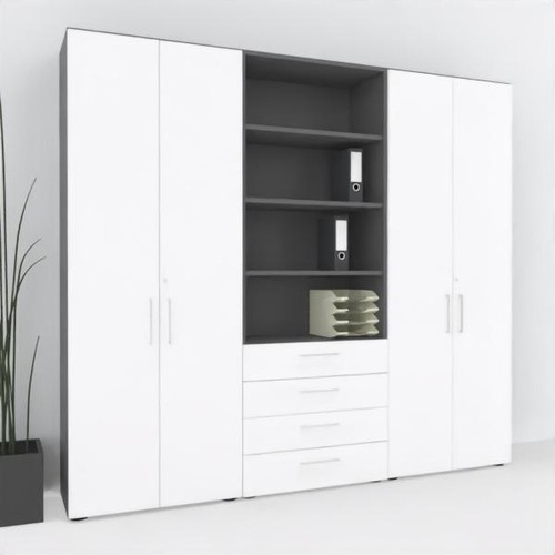 Büro schrankwand aktenschrank - büro,
