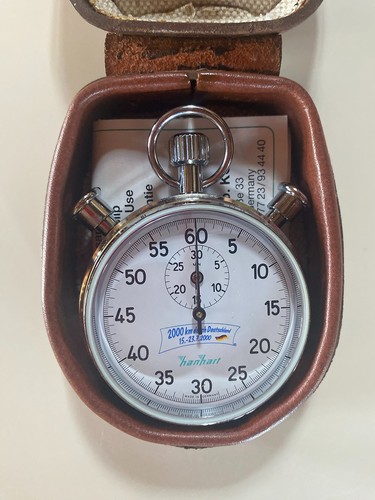 Hanhart mechanik stoppuhr - hanhart, mechanik-stoppuhr