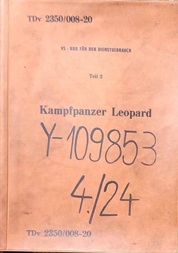 Kampfpanzer leopard tdv - kampfpanzer,