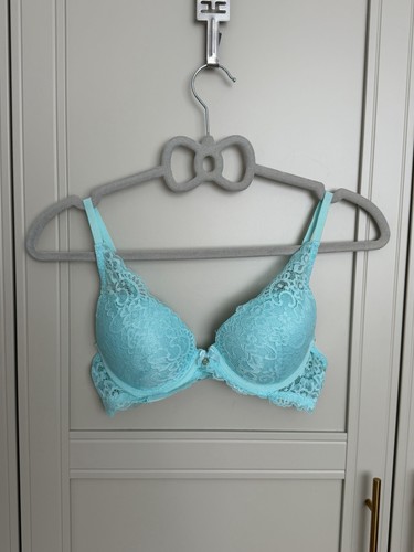 Push türkis mit spitze - push-up,