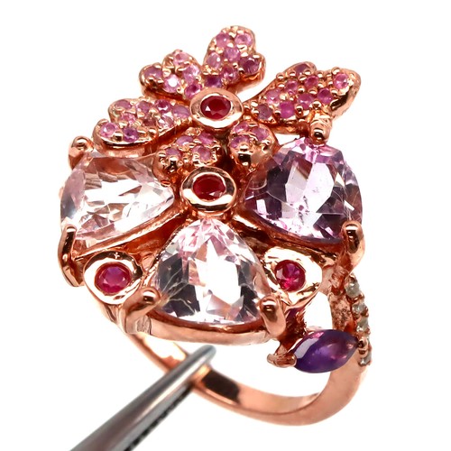 925 silber 7x7 rosa mystic - 925,
