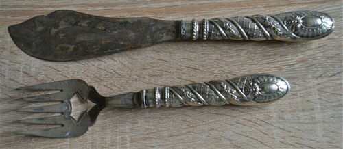 Fischvorleger messer gabel - fischvorleger,,
