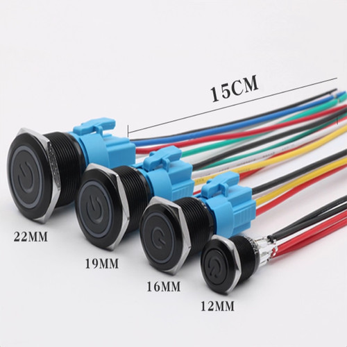 Led drucktaster schalter - led,