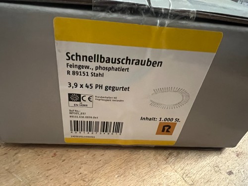 Reyher schnellbauschrauben - reyher,