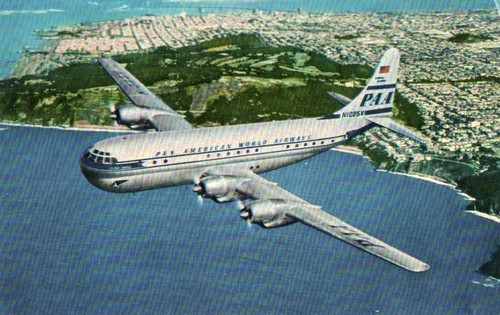 Pan american boeing 377 - pan, american,