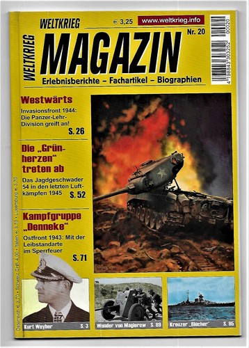 Weltkrieg magazin 20 - weltkrieg, nr.20