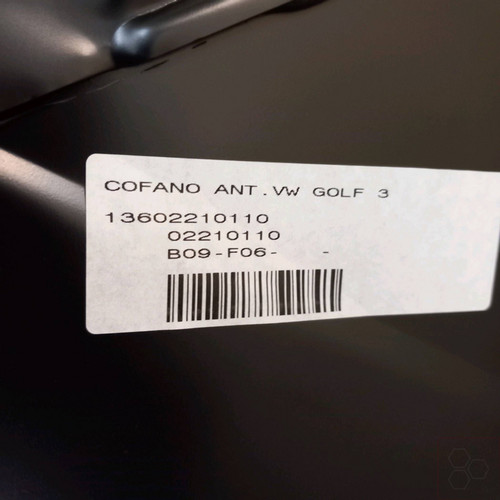 Motorhaube volkswagen golf - motorhaube,