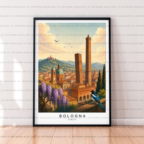 Bologna italien ungerahmter - bologna,