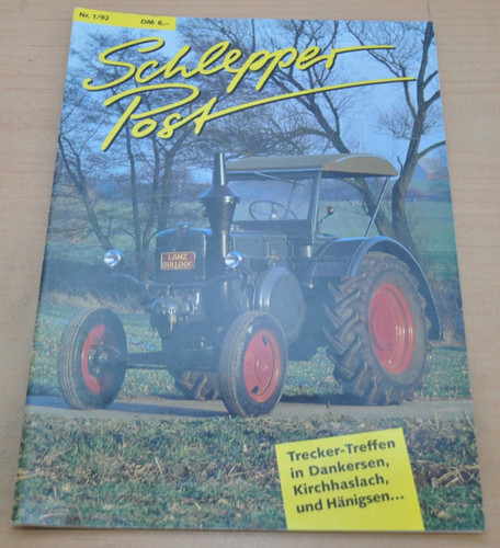 Schlepper post 1992 deutz - post,