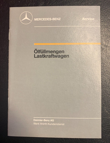 Mercedes benz ölfüllmengen - mercedes-benz,
