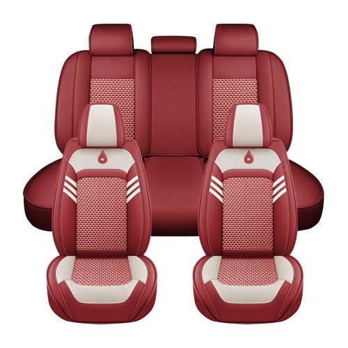 Martha rot leder luxus - rot,