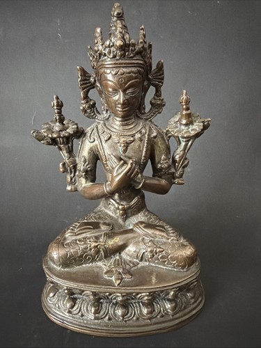 Buddha alt bronze - buddha, asia
