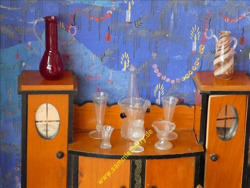 Schönes altes glas konvolut - glas,