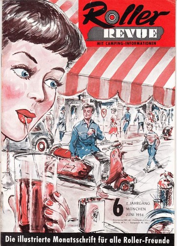 Roller revue 1954 test - 1954-6:, *