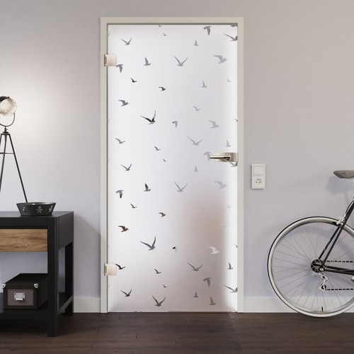 Komplettset glastür innentür - komplettset,