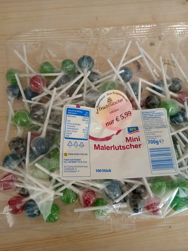 Fruchtlutscher 100 stück - fruchtlutscher, aro