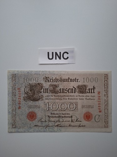 1000 reichsbanknote 1910 - 1000,