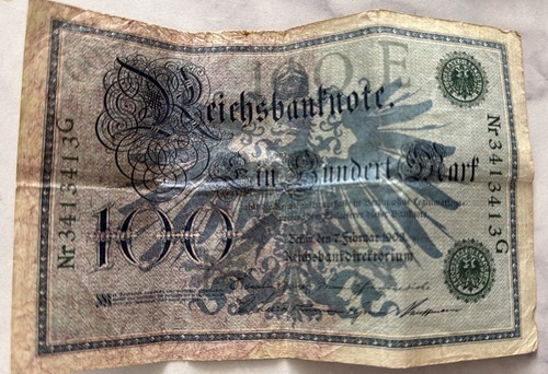 Reichsbanknote 100 mark - 100,