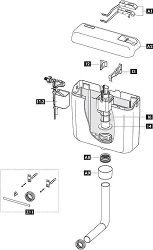 Schwab füllventilhalter - füllventilhalter, 1