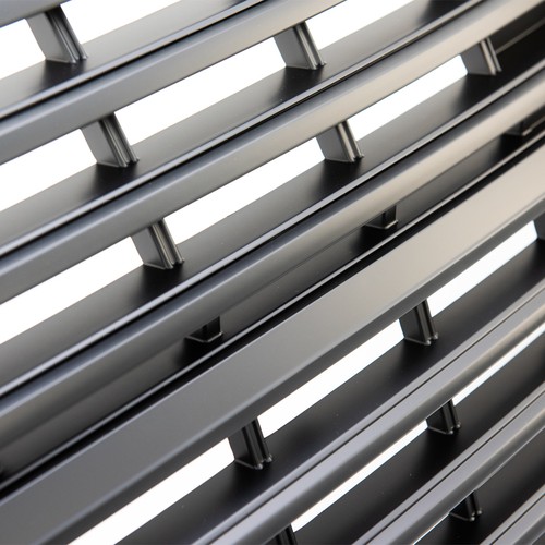 Kühlergrill schwarz matt - kühlergrill,