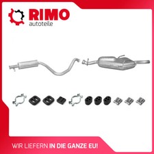 SAAB 9-3 2.0 2.3 Turbo (1998-2000) Auspuffanlage Mit Montagesatz Auspuff