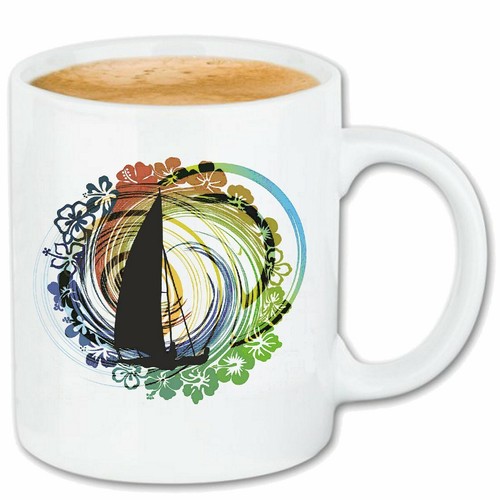 Kaffeetasse segelboot - kaffeetasse,