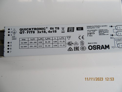 Vorschaltgerät quicktronic - vorschaltgerät,