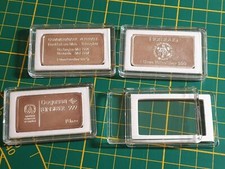 Kapsel Schutzhülle f. Silberbarren & Goldbarren 1 OZ und 1 + 5 Gramm Unze 1g