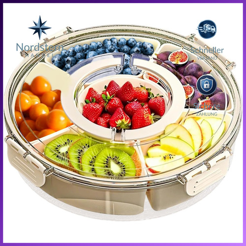 Snackbox drehbar mit griff - snackbox,