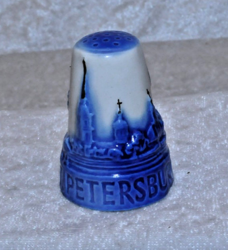 Fingerhut porzellan - porzellan,