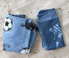 Bettwäsche, Fußball,  blau