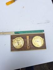 Wetterstation Thermometer Barometer Hygrometer 50er 60er Jahre Vintage Retro Fi