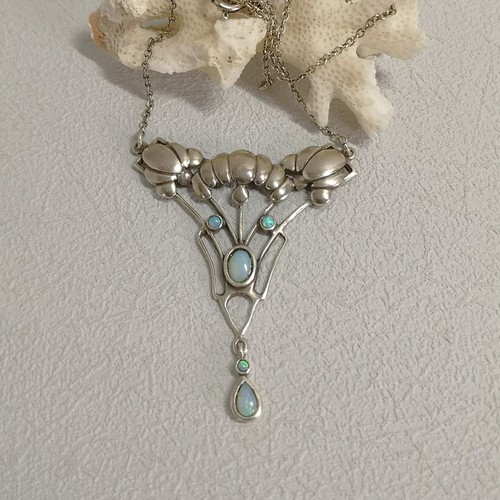 Opal schmuck collier - opal,