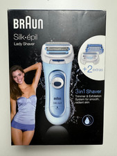 Braun Silk-épil LS5160 Lady Shaver – 3-in-1 Rasierer Wet&Dry – Blau