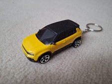 Schlüsselanhänger 2023 Jeep Avenger 4x4 Matchbox Gelb Yellow Allrad Auto Car Neu