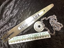 Carvingset 25 cm Schiene 1/4 1,3 60 für Dolmar PS 32 35 Makita EA3200S EA3201S