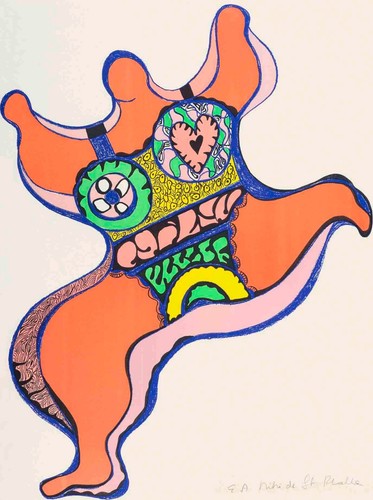 Niki saint phalle - niki, plakat