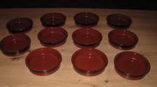 11 Cermer Terrakota schwarz 11,8 cm Schalen Tapas Auflaufförmchen Creme Brulee 