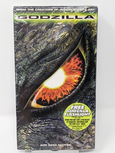 Vhs godzilla sealed neu - godzilla,