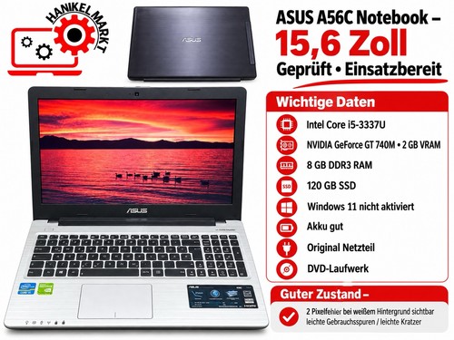 Asus a56c 3337u 8gb - ⭕️asus,