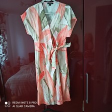 Neues Leinen Kleid Gr. 38 Ohne