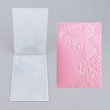 3D Prägefolder Schmetterling