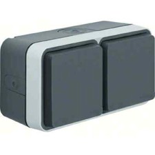 Berker SCHUKO-Doppelsteckdose